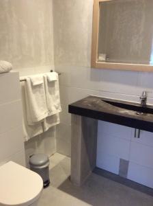 Koupelna v ubytování B&B bij Bedaf
