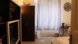 Koupelna v ubytování Chambres Privatives Chez l'Habitant