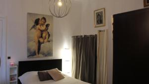 Postel nebo postele na pokoji v ubytování Chambres Privatives Chez l'Habitant