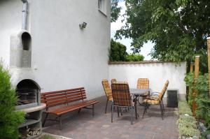 Patio nebo venkovní prostory v ubytování U Klárinky