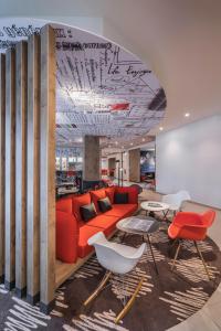 Istumisnurk majutusasutuses Ibis Setif
