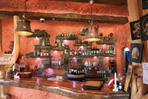 Lounge alebo bar v ubytovaní Troll