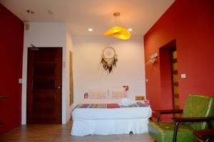 Voodi või voodid majutusasutuse Rusty B&B toas