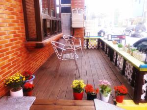 Balcony o terrace sa Jeju Masil Guesthouse