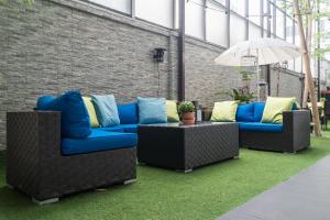 Posezení v ubytování V Garden Hotel