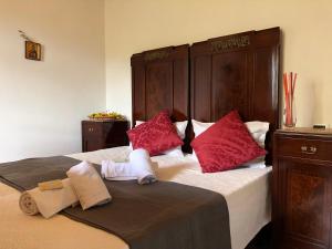 Lova arba lovos apgyvendinimo įstaigoje Villa Teca & Succo - Nature e Relax