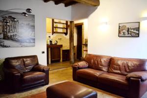 Posezení v ubytování Luxury Trastevere