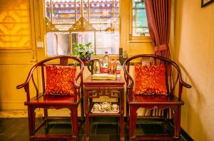 Restoranas ar kita vieta pavalgyti apgyvendinimo įstaigoje Pingyao Ji Family Courtyard Inn