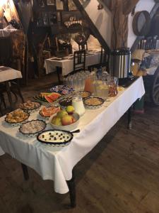 Jedlo v ubytovaní bed & breakfast alebo blízkom okolí