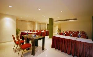 Møde- og/eller konferencelokalet på Hotel Metropole