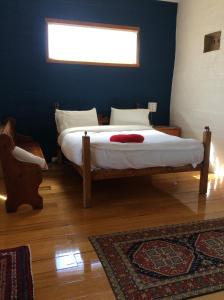 Cherry Top Farmstay - Boutique Eco Village客房内的一张或多张床位