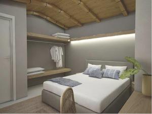 Posteľ alebo postele v izbe v ubytovaní Avres Apartments
