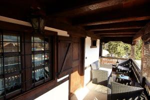 Posezení v ubytování Family hotel Makedonska Kruchma
