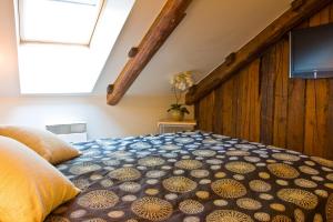 Postel nebo postele na pokoji v ubytování Art Hotell