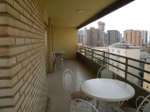 Balkon lub taras w obiekcie Principado Centro III - Fincas Arena