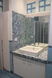 Kylpyhuone majoituspaikassa Casa La Marinella