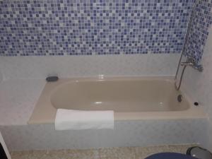 Phòng tắm tại Hotel Casa Jardin