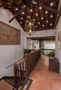 Posezení v ubytování Casa del Capitel Nazarí