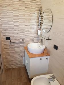 
A bathroom at Belvedere Scala dei Turchi
