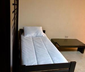 En eller flere senge i et værelse på Departamento Centrico C/ Asador Propio