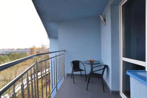 Balkon lub taras w obiekcie Apartament Kameralny