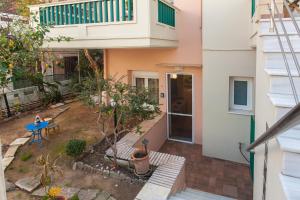 Balkón nebo terasa v ubytování Evelia Apartment