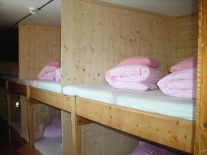 Letto o letti in una camera di Skihütte Zams