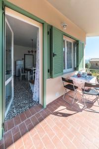 Balkón nebo terasa v ubytování MADI' casa vacanze