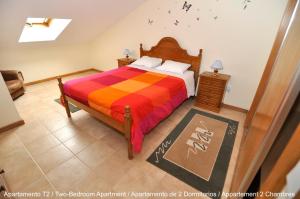 Postel nebo postele na pokoji v ubytování Apartamento Areal