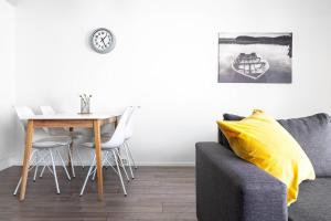 Posezení v ubytování Hämeentie Apartments