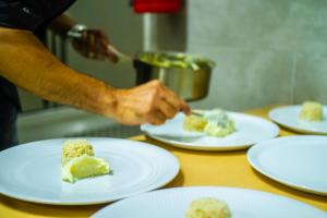 Essen im Hotel oder in der Nähe