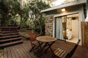 Balkón nebo terasa v ubytování L'auberge Country Hideaway