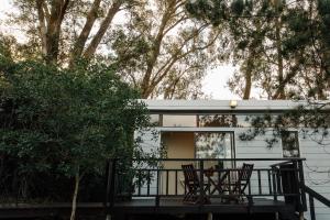 Balkón nebo terasa v ubytování L'auberge Country Hideaway
