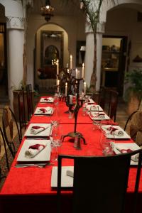 Restaurace v ubytování Riad Villa El Arsa