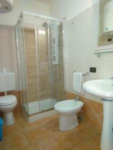 Koupelna v ubytování B&B Alghero Republic
