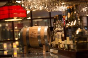 A área de bar ou lounge em Maritim Hotel Stuttgart