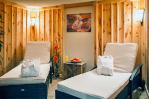 Posezení v ubytování Hotel-Pension Egger