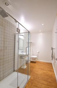 Koupelna v ubytování Tsilaosa Hôtel