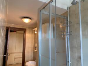 Kúpeľňa v ubytovaní Kibilù - Studio Fiera Milano, vicinanze Rho, linea rossa QT8