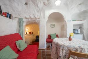 Dapur atau dapur kecil di Casa Cueva Muntasal