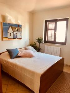 Postel nebo postele na pokoji v ubytování Villa Parenzo
