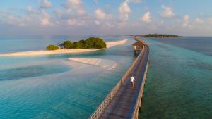 The Residence Maldives at Dhigurah с высоты птичьего полета