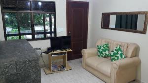 Χώρος καθιστικού στο Casa Ribeirinha de Guapi