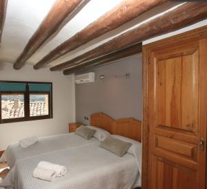 Ліжко або ліжка в номері Casa Avellanas