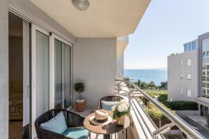 En balkong eller terrasse på Adriatic Queen Rooms & Apartments