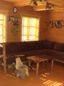 Posezení v ubytování Chalet Truten