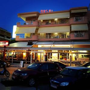 Budova, kde se aparthotel nachází