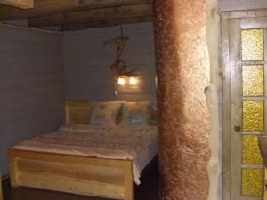 Postel nebo postele na pokoji v ubytování Chalet Truten