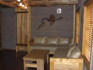 Posezení v ubytování Chalet Truten