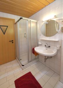 Kylpyhuone majoituspaikassa Salzburger Stubn